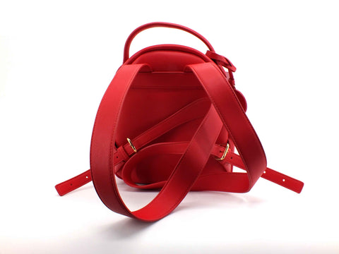LOVE MOSCHINO Zaino Bonded Pu Logo Rosso JC4101PP1CLJ050A
