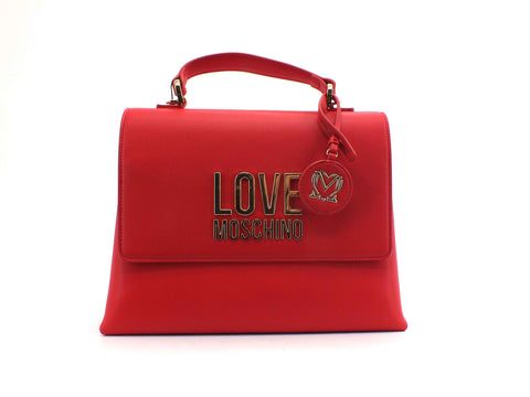 LOVE MOSCHINO Borsa Manico Bonded Logo Oro Rosso JC4102PP1CLJ050A