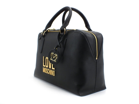 LOVE MOSCHINO Borsa Manici Tracolla Bonded Pu Nero JC4110PP1CLJ000A