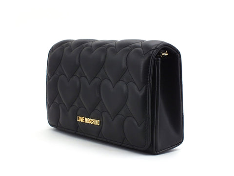 LOVE MOSCHINO Borsa Pochette Tracolla Catena Nero JC4257PP0CKG0000