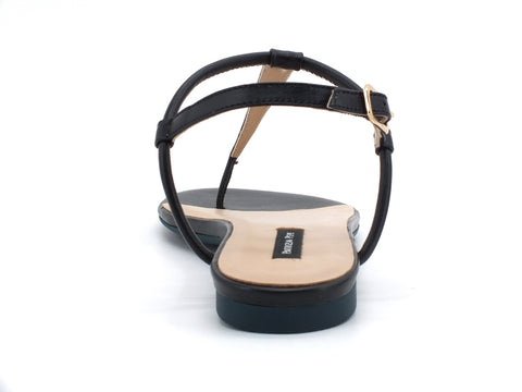 PATRIZIA PEPE Sandalo Infradito Borchie Gold Nero 2VA248-A3KW