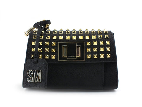 STEVE MADDEN Borsa Pochette Crossbody Pelle Borchie Black BSTYLE