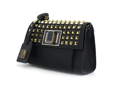STEVE MADDEN Borsa Pochette Crossbody Pelle Borchie Black BSTYLE