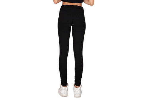 WOLM Leggings Donna 7/8 Black 21PEW111