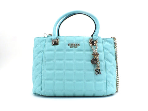 GUESS Kamina Tote Borsa Trapuntata Acqua VG811106