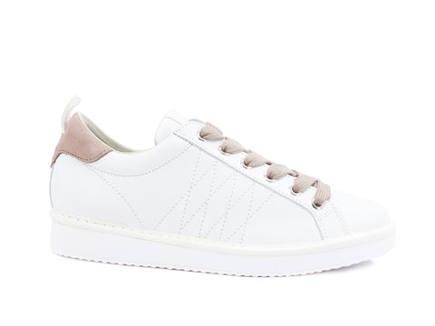 PAN CHIC Sneaker Low Cut Sneaker Donna White Powder Pink P01W16001LK1