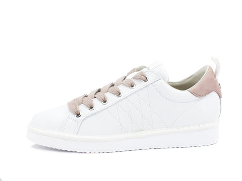 PAN CHIC Sneaker Low Cut Sneaker Donna White Powder Pink P01W16001LK1