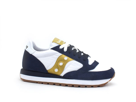 SAUCONY Jazz Original Sneaker White Navy Gold S2044-603