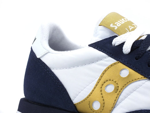 SAUCONY Jazz Original Sneaker White Navy Gold S2044-603