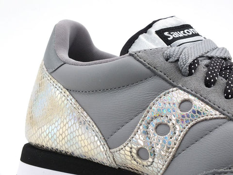 SAUCONY Jazz Triple W Snake Skin Sneaker Donna Grey Snake S60550-3