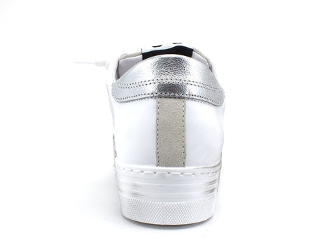 2STAR Sneaker HS Donna Platform Glitter Bianco Ghiaccio Nero 2SD2853
