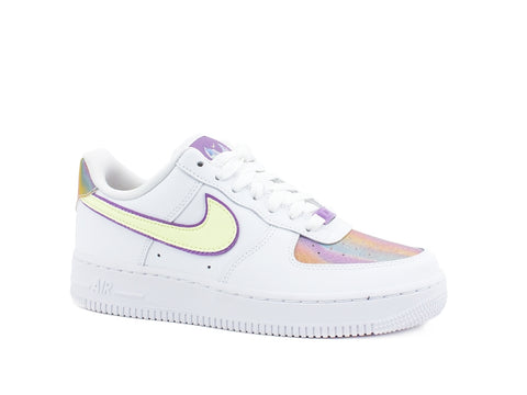 NIKE Air Force 1 Low Easter Wmns Sneaker Donna White Hyper Blue CW0367-100