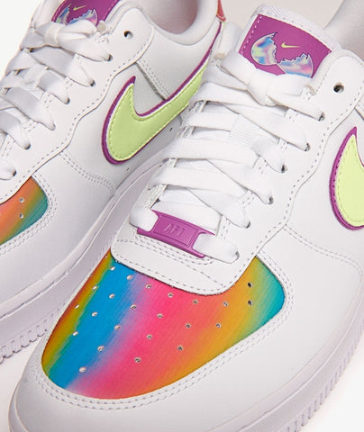 NIKE Air Force 1 Low Easter Wmns Sneaker Donna White Hyper Blue CW0367-100
