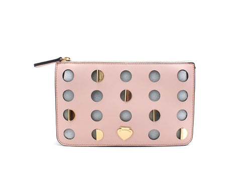 LE PANDORINI Iris Mini Sogna Borsa Pochette Traforata Rose PE21DAO02784-03