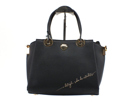 LE PANDORINE Gardenia Dettagli Borsa Manici Black PE21DAP02785-04