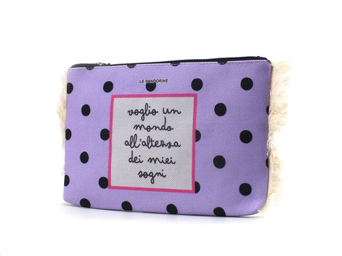 LE PANDORINE Marina Pochette Sogni Borsa Donna Lilac PE21DBH02803-02