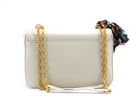 LOVE MOSCHINO Borsa Baguette Foulard Avorio JC4258PP0CKK0110