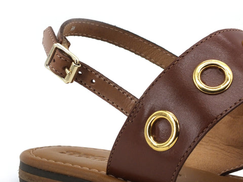 GEOX Sandalo Infradito Brown Caramel D15LXE0001JC6127
