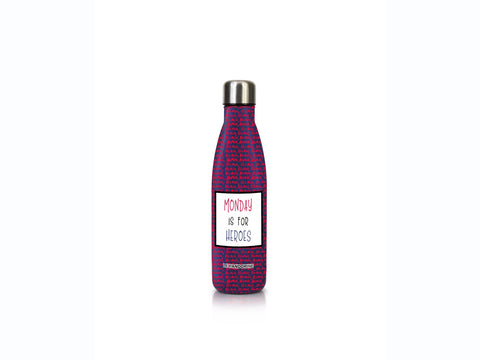 LE PANDORINE MOTB Borraccia Termica Acciaio Blah Red PE21DBV02817-03