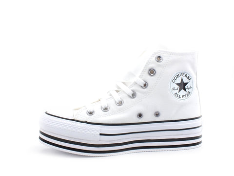 CONVERSE C.T. All Star Eva Lift Hi Sneaker Platform White Black Thunder 564485C