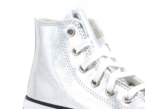 CONVERSE C.T. All Star Eva Lift Hi Sneaker Bambino Grey White Black 670547C