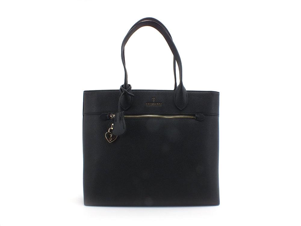 TRUSSARDI Shopper Grana Cervo Borsa - Sandrini Calzature e Abbigliamento