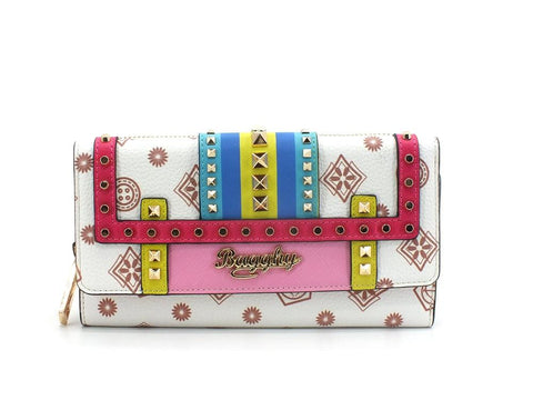 BAGGHY Portafoglio Borchie - Sandrini Calzature e Abbigliamento