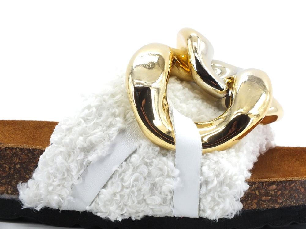 DIVINE FOLLIE Ciabatta Dolly Catena - Sandrini Calzature e Abbigliamento
