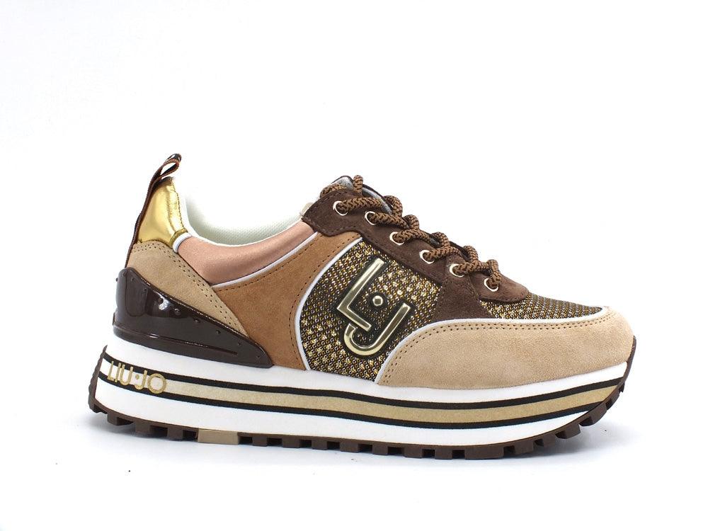 LIU JO Maxi Wonder 20 Sneaker Cow Suede - Sandrini Calzature e Abbigliamento