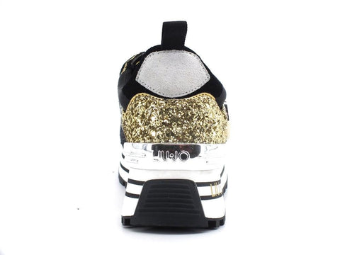 LIU JO Maxi Wonder 1 Sneaker Glitter - Sandrini Calzature e Abbigliamento