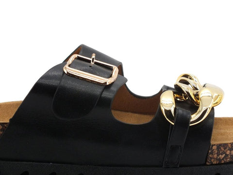 DIVINE FOLLIE Ciabatta Fasce Catena - Sandrini Calzature e Abbigliamento