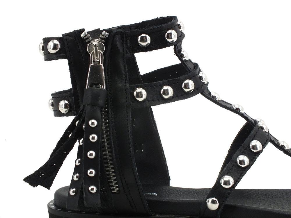 DIVINE FOLLIE Sandalo Gladiator Borchie - Sandrini Calzature e Abbigliamento