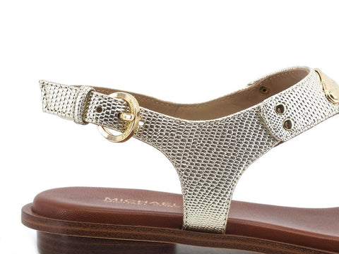 MICHAEL KORS Mk Plate Thong Sandalo Infradito - Sandrini Calzature e Abbigliamento