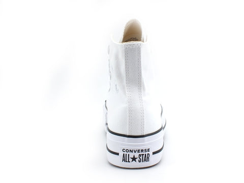 CONVERSE C.T. All Star Lift Hi Sneaker Platform White Black 560846C