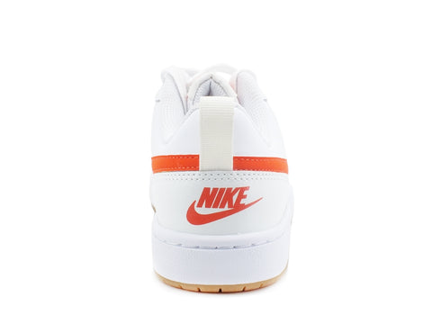 NIKE Court Borough Low 2 CS Sneaker White Orange BW5448-114