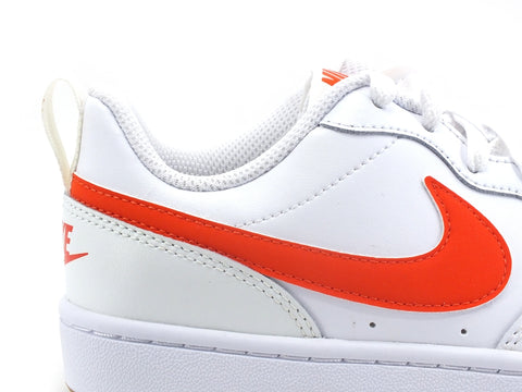 NIKE Court Borough Low 2 CS Sneaker White Orange BW5448-114