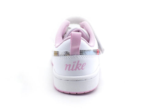 NIKE Court Borough Low 2 SE Sneaker White Multi CZ6613-100