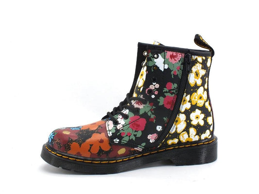 DR. MARTENS Floreal Mash Up K Hydro Anfibio Fiori Black 1460J-27093001 - Sandrini Calzature e Abbigliamento