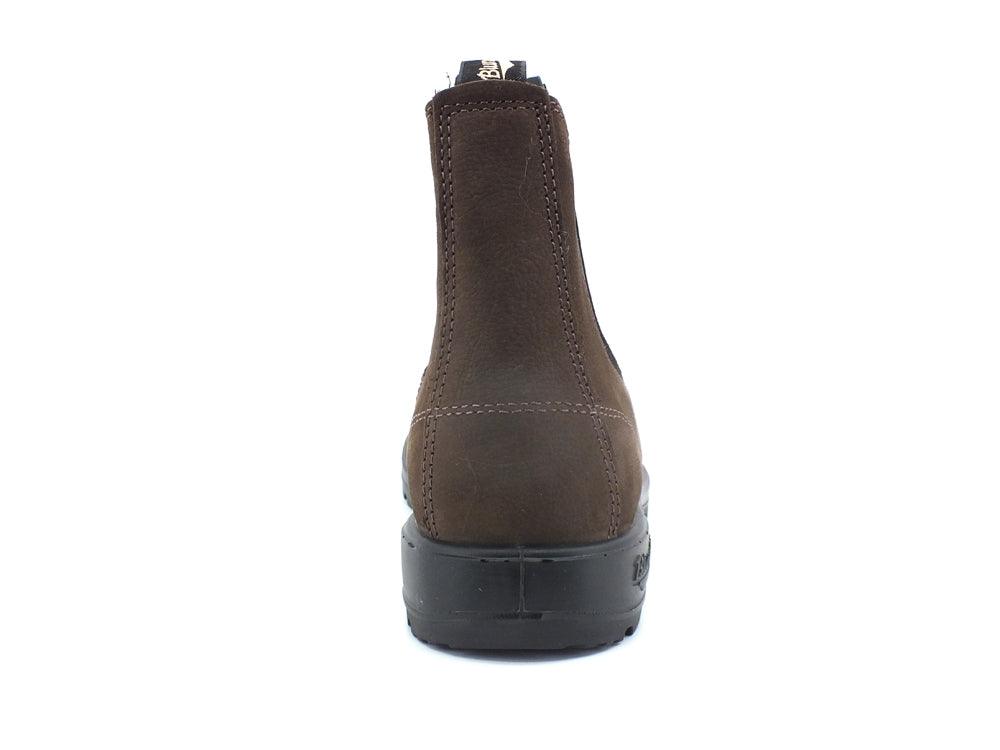 BLUNDSTONE Stivaletto Polacco Elastici Brown Nubuk 1606 - Sandrini Calzature e Abbigliamento