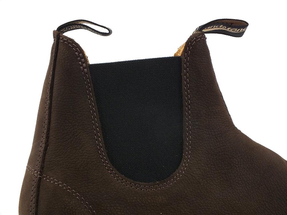 BLUNDSTONE Stivaletto Polacco Elastici Brown Nubuk 1606 - Sandrini Calzature e Abbigliamento