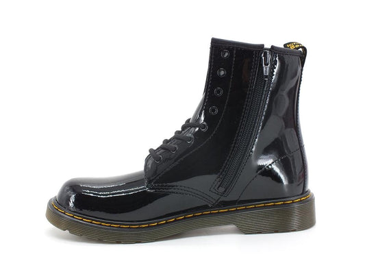 DR. MARTENS Patent Lamper Anfibio Lacci Vernice Black 1460J-15382003 - Sandrini Calzature e Abbigliamento