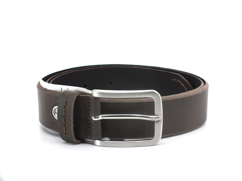 TIMBERLAND Cintura Cow Leather Belt Dark Brown TB0A1BXY