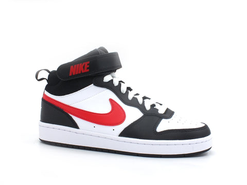 NIKE Court Borought Mid 2 BG Sneaker White Red DO5889-161