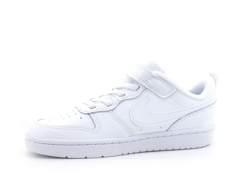 NIKE Court Borough Low 2 (PSV) Sneaker White BQ5451-100