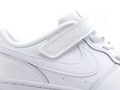NIKE Court Borough Low 2 (PSV) Sneaker White BQ5451-100