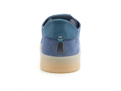 CAFENOIR Sneaker Uomo Suede Blu Cielo PQ6000 - Sandrini Calzature e Abbigliamento