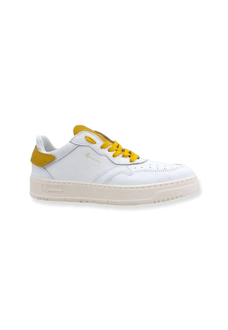 4LINE Fourline Sneaker Low Max Bianco Ocra X04 - Sandrini Calzature e Abbigliamento