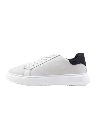 4US PACIOTTI Larry Sneaker Uomo Bianco Nero LARRY - Sandrini Calzature e Abbigliamento