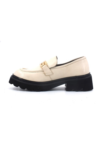 4US PACIOTTI Mocassino Donna Latte STREETE-002 - Sandrini Calzature e Abbigliamento