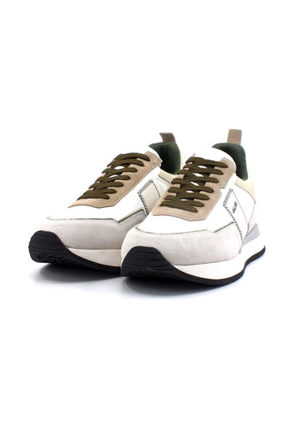 4US PACIOTTI Sneaker Uomo White Biscuits SEAN300-01 - Sandrini Calzature e Abbigliamento